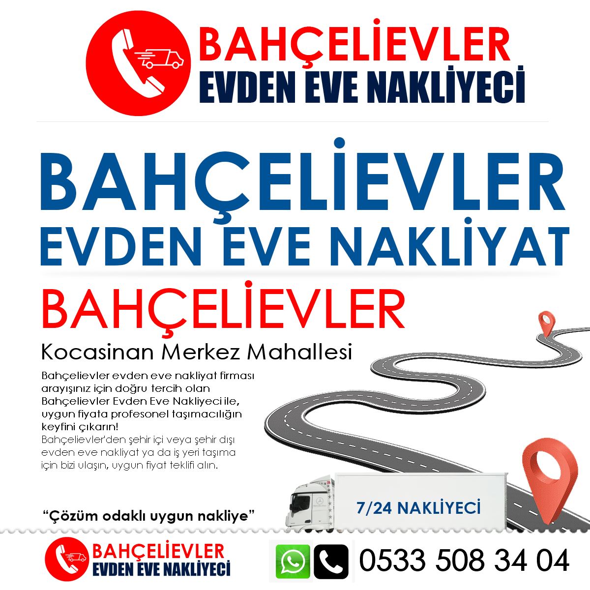 Kocasinan Merkez EVden Eve Nakliyat