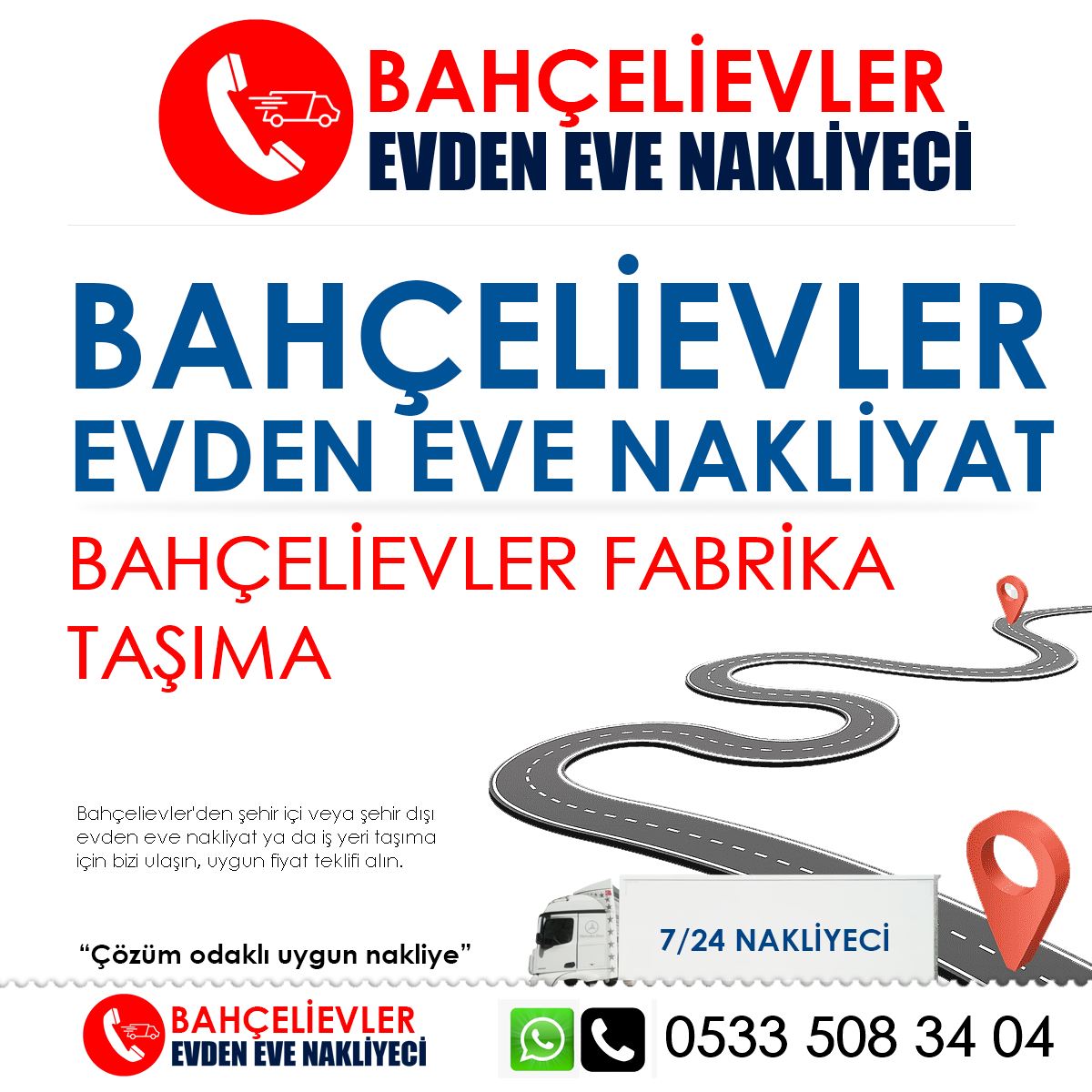 Bahçelievler Fabrika Taşıma : Kapak Görseli