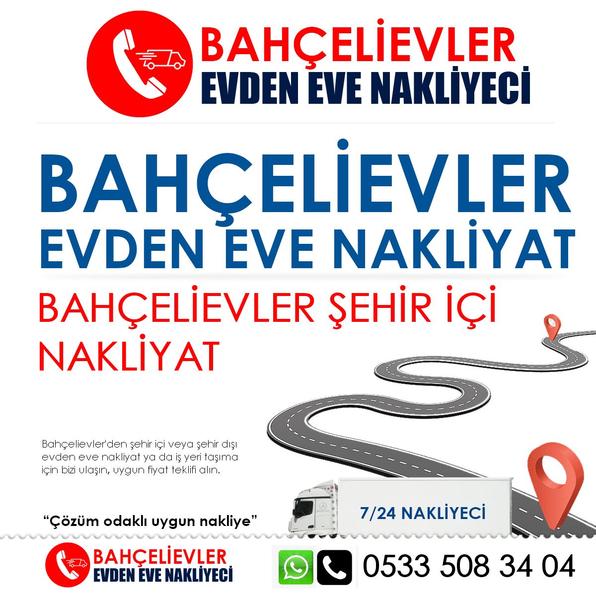 Bahçelievler Şehir İçi Nakliyat : Kapak Görseli